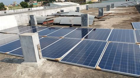 Mounting Structure Off Grid Rooftop Solar Power Plant For Residential