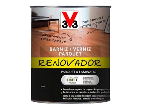 Barniz Renovador V33 Parquet Y Suelos Laminados Mate 750 Ml