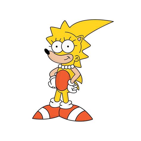 The 1990s On Tumblr Lisa The Hedgehog Thesimpsons Simpsons Sonic