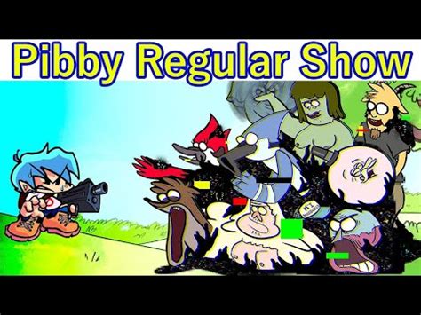 Friday Night Funkin VS Pibby Corrupted Regular Show Fallen Power