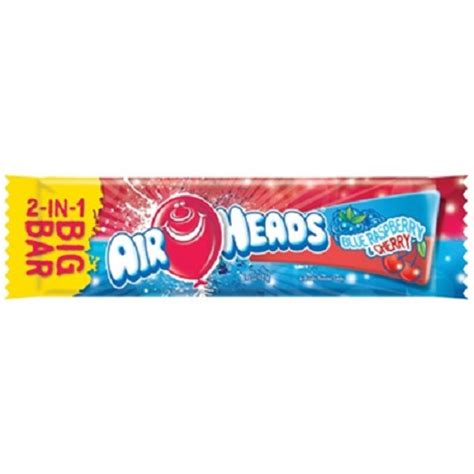 Blue Raspberrycherry Airheads Big Bar Popular Fun Candy