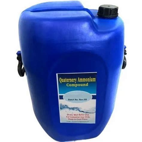 Quaternary Ammonium For Surface Disinfectant Liquid At Rs 280litre In Ahmedabad