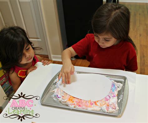 Shaving Cream Easter Egg Craft