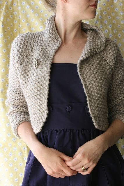 Shrug And Bolero Knitting Patterns In The Loop Knitting