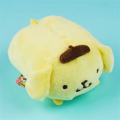 Have fun collecting this super cute Pompompurin plushie! This round ...