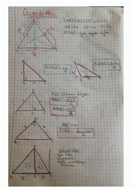 SOLUTION Tyt Geometri Ucgende Alan Konu Anlatimi Studypool