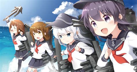 【艦これ】第六駆逐隊の出撃 Illustration By Bell Pixiv