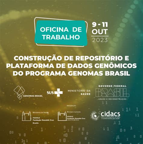 Cidacs Publicação de dados sensíveis Oficina de Trabalho de