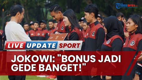 Target Emas Melonjak Bonus Jadi Gede Banget Reaksi Jokowi Kaget Raihan