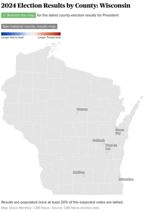 Trump wins Wisconsin, clinching presidency, CBS News projects. See the ...