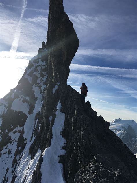 Ortler M Aktuelle Verh Ltnisse Vom Auf Der Route