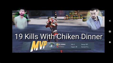 19 Kills With Chiken Dinnerahsan Gaming Youtube