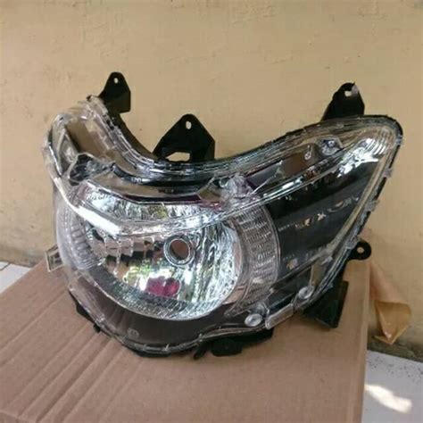 Jual Reflektor Headlight Kaca Mika Lampu Depan Motor Yamaha Mio Soul GT