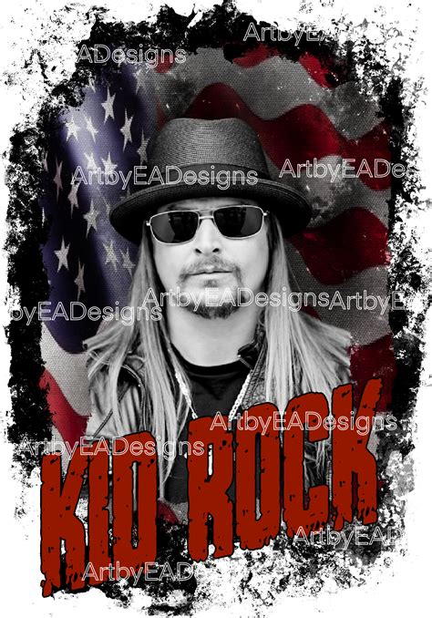 Kid Rock Png Etsy