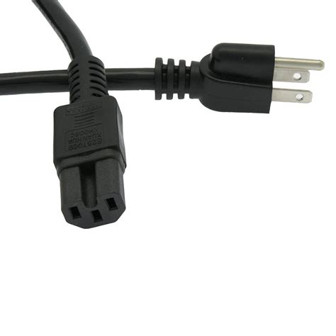 6ft Power Cord 5 15p To C15 Black Sjt 143 Bestlink Netware