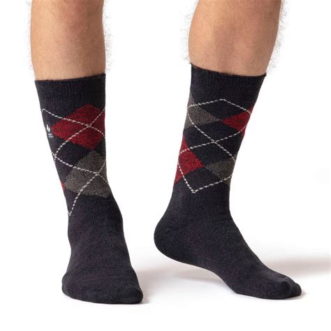 Mens Ultra Lite Caracas Argyle Socks Charcoal Heat Holders Reviews On Judge Me