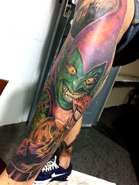 Tattoo Duende Verde Feita Pelo Gean Aqui Na Frantic Ink Para Esse