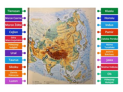 Mapa fizyczna Azji cz.2 - 標籤圖表