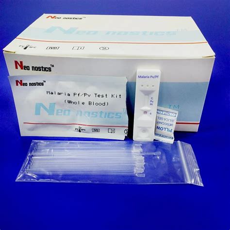 Malaria PF PV Rapid Antigen Test Kit China Malaria PF PV Test And