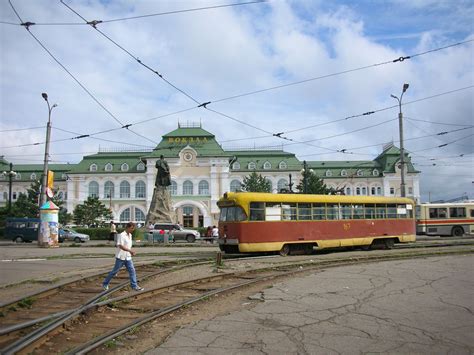 Хабаровск, РВЗ-6М2 № 167; Хабаровск — Линии электротранспорта и ...
