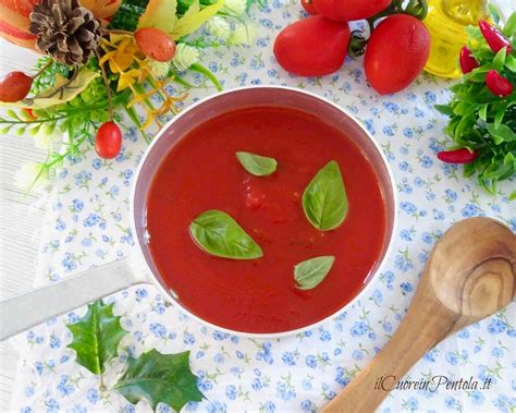 Sugo Di Pomodoro Bimby Ricetta Con Pomodoro Fresco E Passata