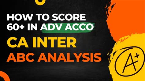 Ca Inter Advance Accounts Abc Analysis Most Important Chapters May