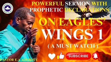 POWERFUL SERMON WITH PROPHETIC DECLARATIONS ON EAGLE S WINGS 1 PASTOR