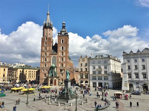 Main Market Square Krak W Sightseeing Krakow