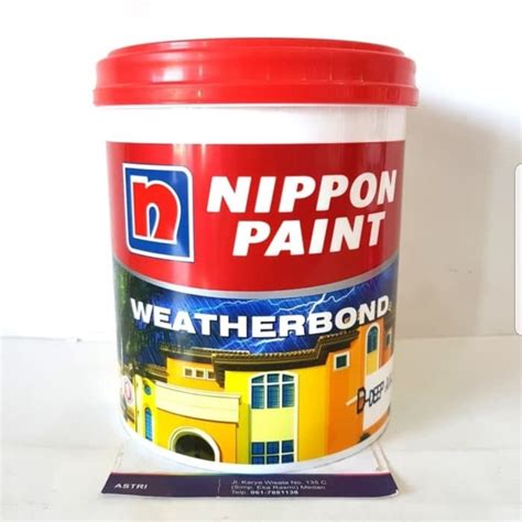 Jual Cat Tembok Eksterior Nippon Paint Weatherboand Liberty Blue 1kg