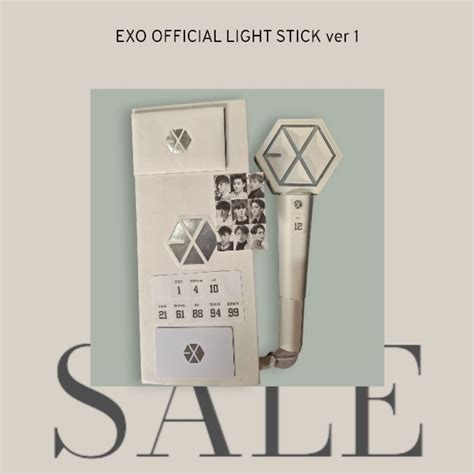 Sale Official Light Stick Exo Ver Shopee Philippines