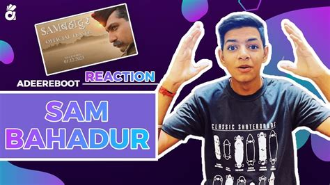 Adeereboot Reacts To Sam Official Teaser Vicky Kaushal