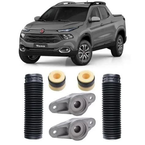 Kit Batente Coxim Amortecedor Traseiro Fiat Toro SKIP Batente Do