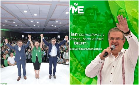 Marcelo Ebrard Y Sheinbaum Dividen Preferencias En El Partido Verde