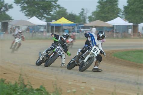 Flat Track Racing At Aztalan August 2009 Ama Flat Track Ra Flickr