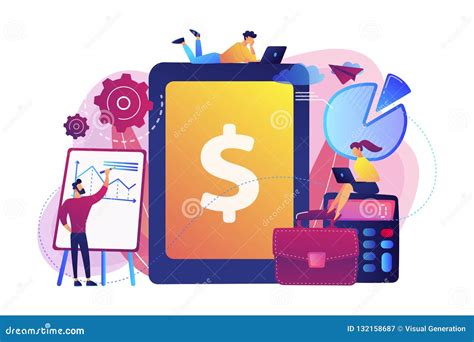 Enterprise Accounting Concept Vector Illustration Stock Vector