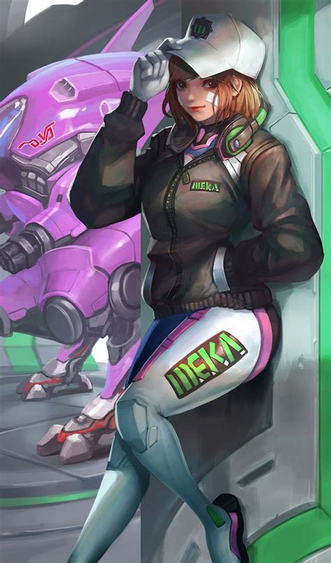 Overwatch Video Game Overwatch Fan Art Cyberpunk Armor Cyberpunk