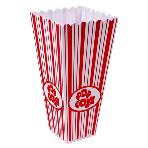 Z Plastic Popcorn Container 7 1 2 In 2020 Custom Popcorn Boxes Plastic Popcorn Containers