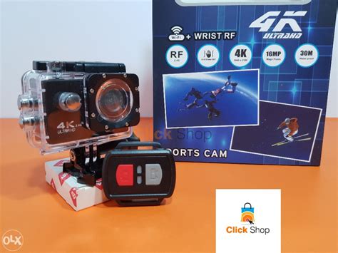 AKCIONA KAMERA 4K GO PRO SA DALJINSKIM VODOOTPORNA Akcione Kamere