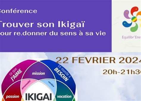 Conf Trouver Son Ikigaï Pour Re Donner Du Sens à Sa Vie