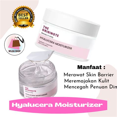 The Originote Hyalucera Moisturizer Gel Merawat Skin Barrier