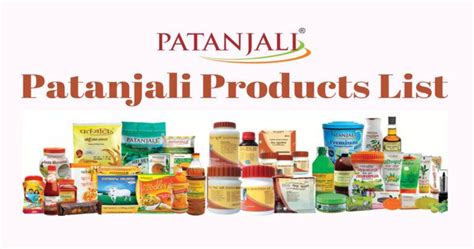 Updated Patanjali Products List With Price