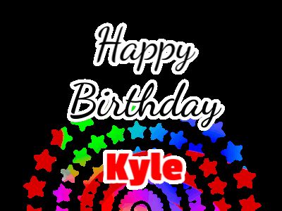 Happy Birthday Kyle GIF 2