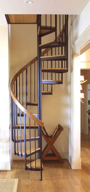 Spiral Stair To Loft