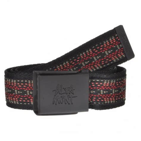 Altamont Ritual Web Belt Black Skate Belts From Native Skate Store Uk