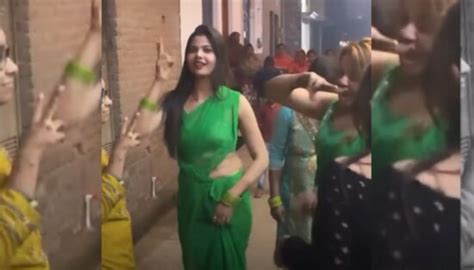 Desi Bhabhi Amazing Dance In Marriage Watch Video Desi Bhabhi हरी