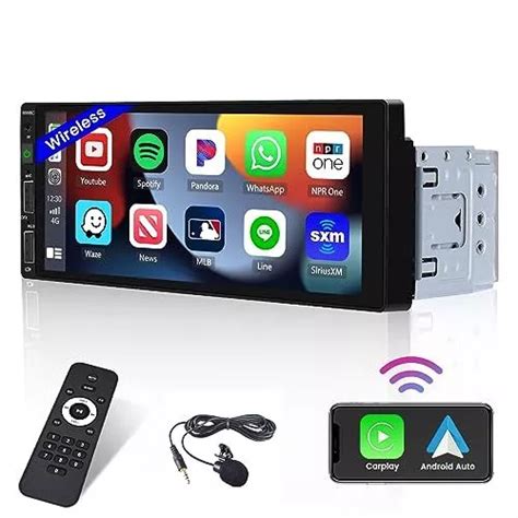 Hikity Din Autoradio Bluetooth Mit Wireless Carplay Android Auto