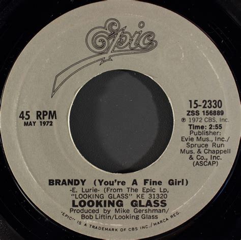 Looking Glass Brandy You Re A Fine Girl Golden Rainbow Vinyl Discogs