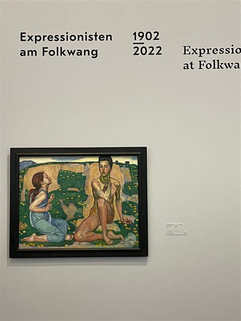 Ausstellung Expressionisten am Folkwang Zuhause in Düsseldorf