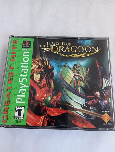 Legend Of Dragoon Greatest Hits Item And Box Only Playstation