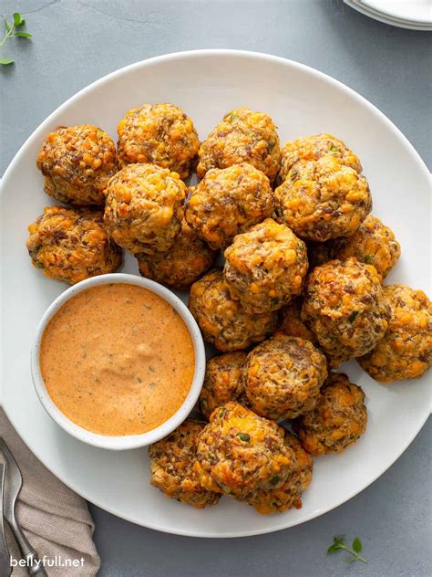 Sausage Balls Recipe Belly Full